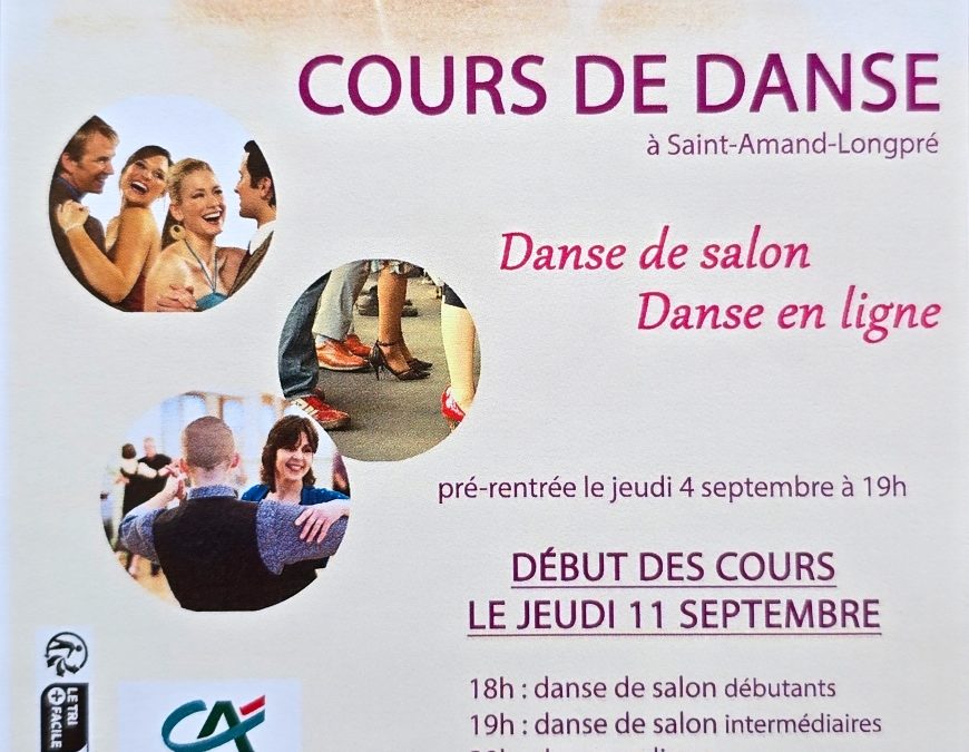 Pré-rentrée le 4 septembre à 19h et début des cours le 11 septembre 2025